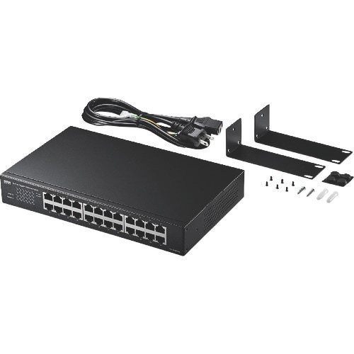 SANWA Giga対応スイッチングハブ(24ポー