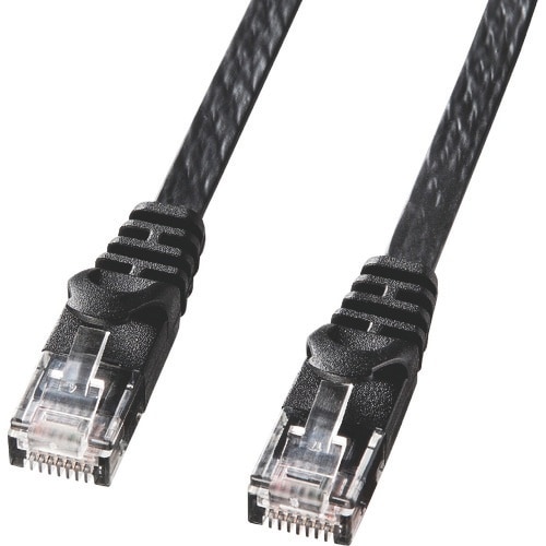 SANWA カテゴリ6フラットLANケーブル