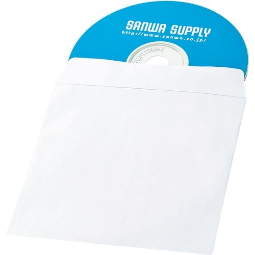SANWA DVD・CDペーパースリーブケース(窓