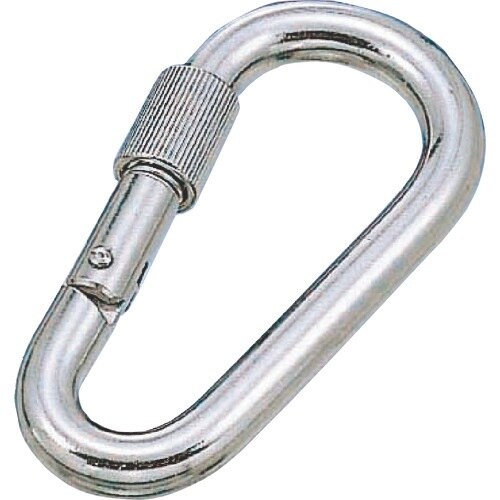 水本 リングキャッチ ステンレス ナス型カラビナ