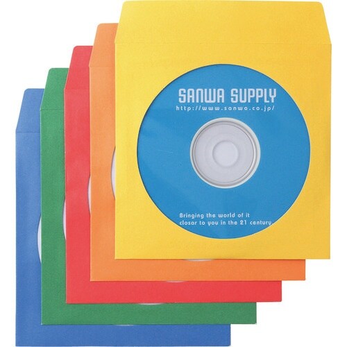 SANWA DVD・CDペーパースリーブケース