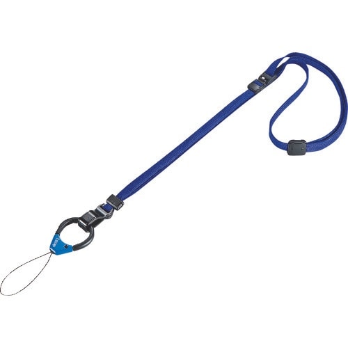 SANWA フィンガー&ネックストラップ(ブルー)