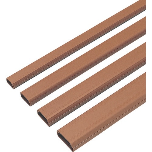 SANWA ケーブルカバー(角型、ブラウン)