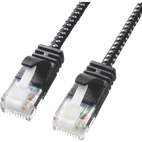 SANWA つめ折れ防止カテゴリ6A細径メッシュL