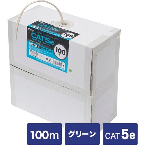 SANWA カテゴリ5eUTP単線ケーブルのみ