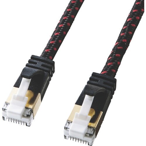 SANWA つめ折れ防止カテゴリ7細径メッシュLA