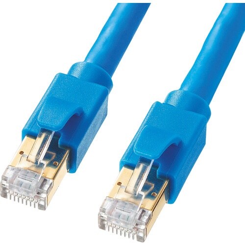 SANWA カテゴリ8LANケーブル