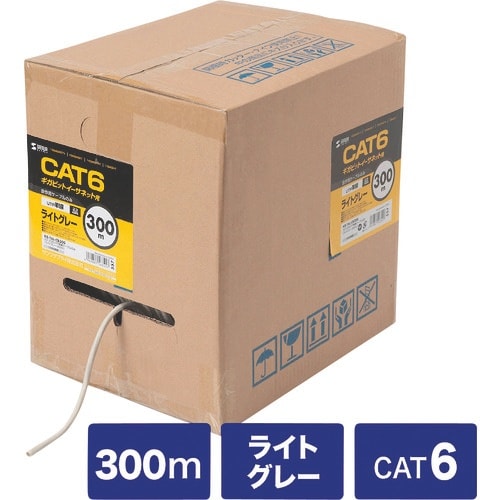 SANWA カテゴリ6UTP単線ケーブルのみ