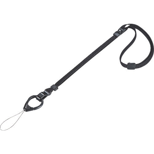 SANWA フィンガー&ネックストラップ(ブラック