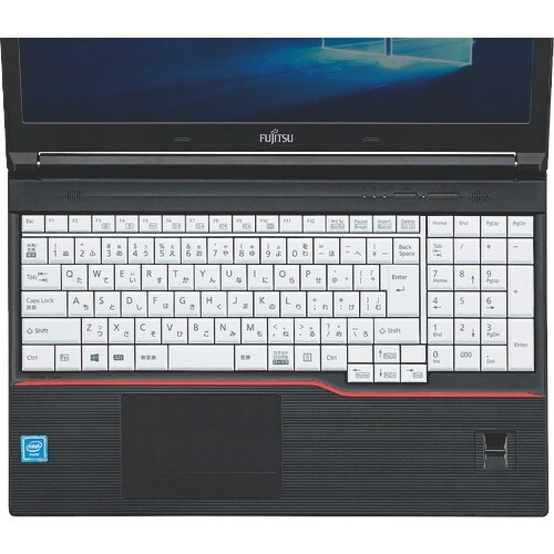 SANWA ノート用シリコンキーボードカバー(富士