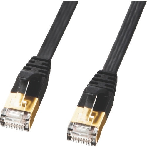 SANWA CAT7ウルトラフラットLANケーブル