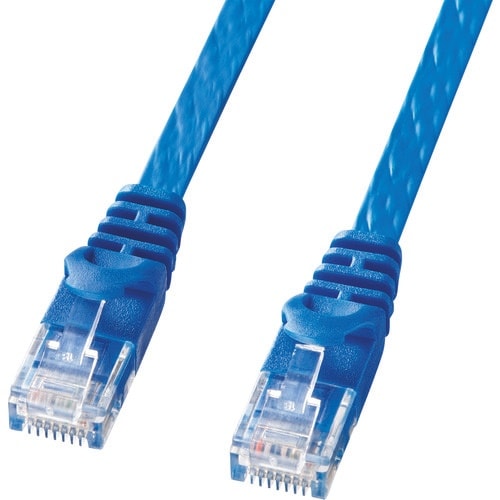 SANWA カテゴリ6フラットLANケーブル