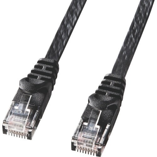 SANWA カテゴリ6フラットLANケーブル