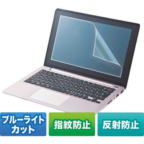 SANWA 12.5型ワイド対応ブルーライトカット