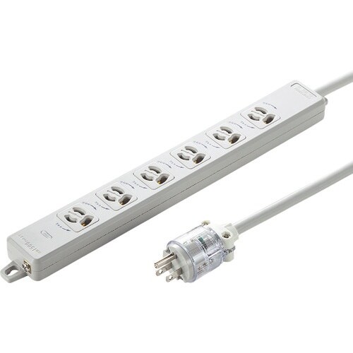 SANWA 医用接地プラグ付き電源タップ