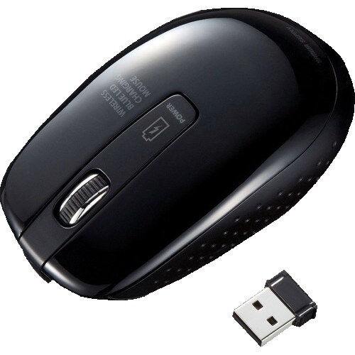 SANWA 充電式ワイヤレスブルーLEDマウス