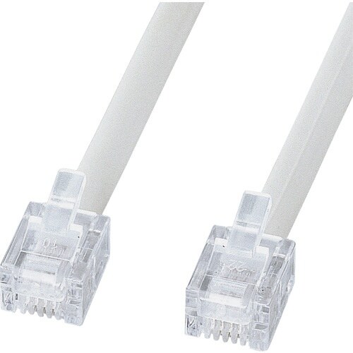 SANWA エコロジー電話ケーブル(ノーマル)