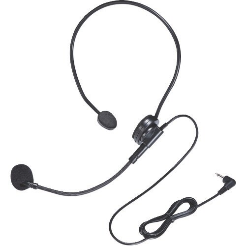 SANWA ヘッドマイク(有線タイプ)