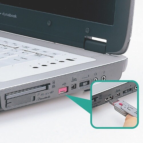 SANWA USBコネクタ取付けセキュリティ
