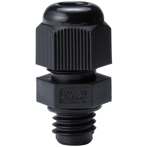 タカチ Mネジケーブルグランド 低価格タイプ ブラ