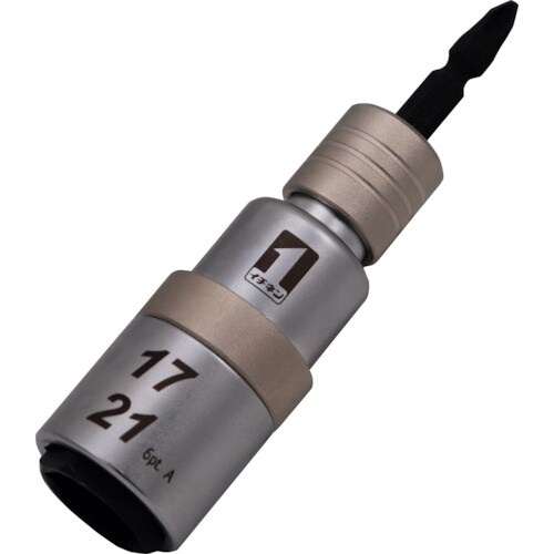 MUSTTOOL 軸交換式ダブルソケット17×21