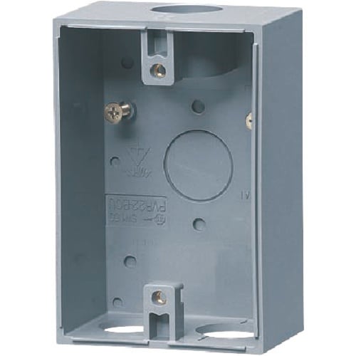 未来 露出スイッチボックス(防水コンセント用)