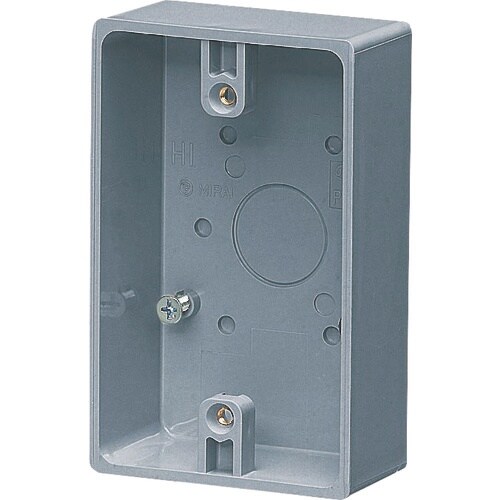 未来 露出スイッチボックス(グレー)