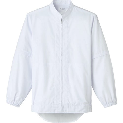 サンペックス 長袖 半袖両用ジャンバー白