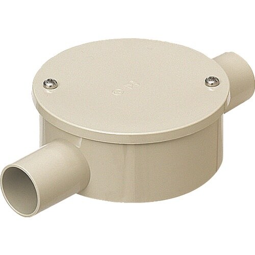 未来 露出用丸形ボックスカブセ蓋2方