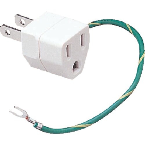 未来 接地アダプタ (1袋入)