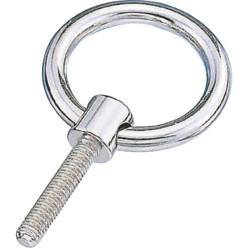 水本 アイボルト ステンレス つば付リングボルト(