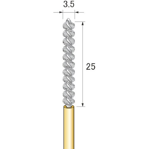 アルゴファイル 研磨砥粒スパイラルブラシ