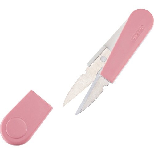 CLOVER 糸切はさみキャポ100ピンク