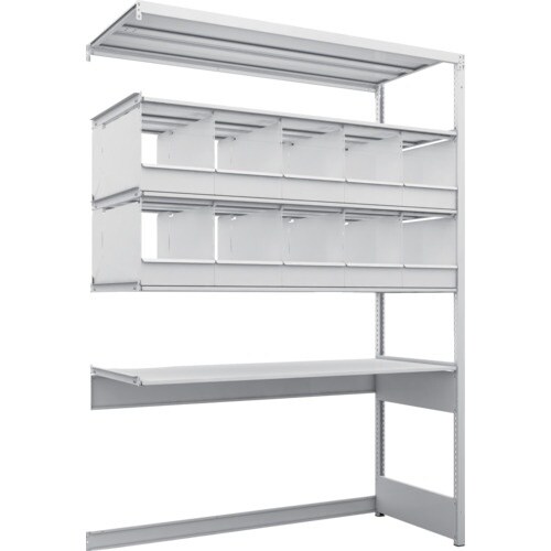 TRUSCO スチールラック K1型抗菌塗装高密度