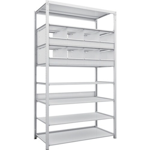 TRUSCO スチールラック K1型抗菌塗装高密度