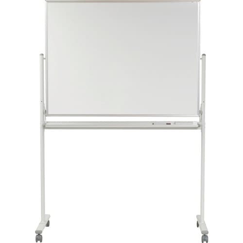 馬印 映写対応片面脚付ホワイトボード