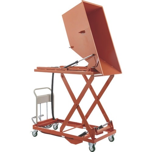 TRUSCO ダンプタイプスクラップ台車 1段式