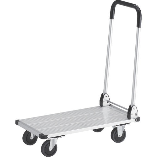 TRUSCO アルミ台車 アルパカート 省音 折り