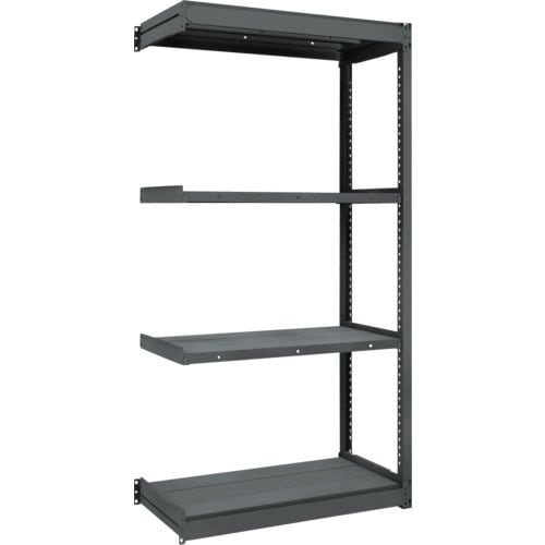 TRUSCO TUG型軽量棚 黒 100kg連結