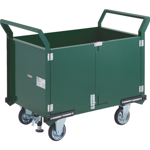 TRUSCO 鋼鉄製運搬車 900X600 観音扉