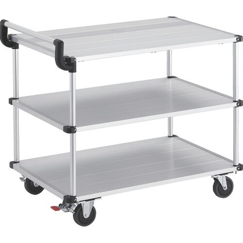 TRUSCO アルミ台車 アルパカート 省音 3段