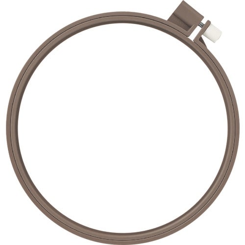 CLOVER カラフル刺しゅう枠15cm ブラウン