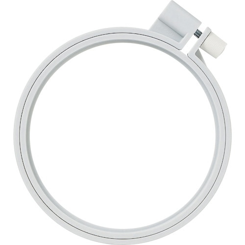 CLOVER カラフル刺しゅう枠10cm グレー