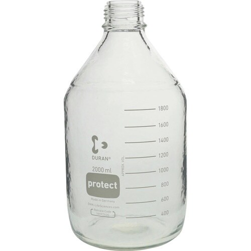 SIBATA ねじ口びん セーフティコート びんの