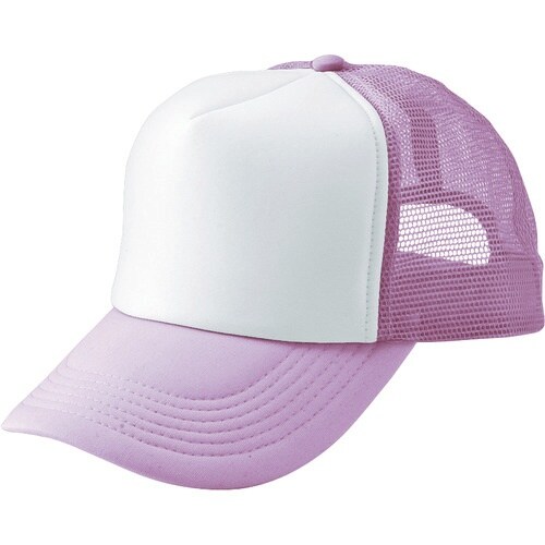 アイトス アメリカンメッシュキャップラベンダー