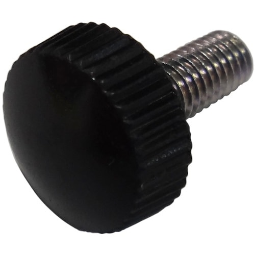 コノエ MIC 化粧ビスNO.2黒 三価クロメート