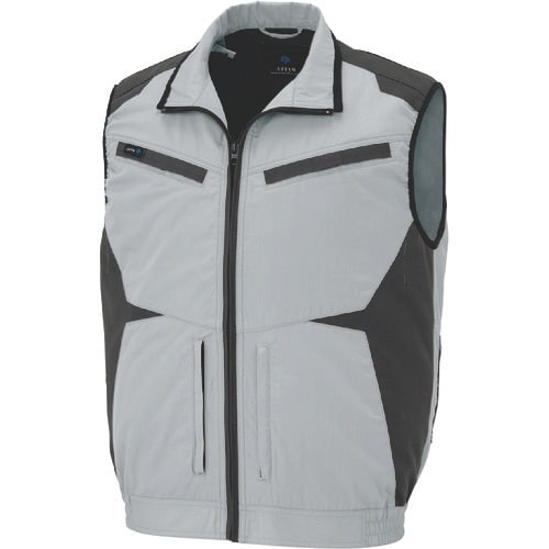 アイトス 空調服用ベスト(空調服TM) シルバーグ