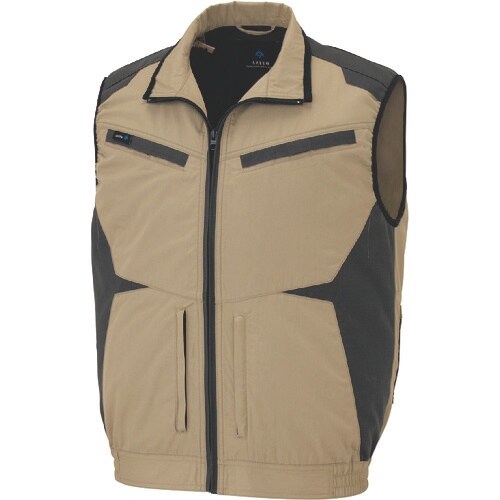 アイトス 空調服用ベスト(空調服TM) カーキ 4