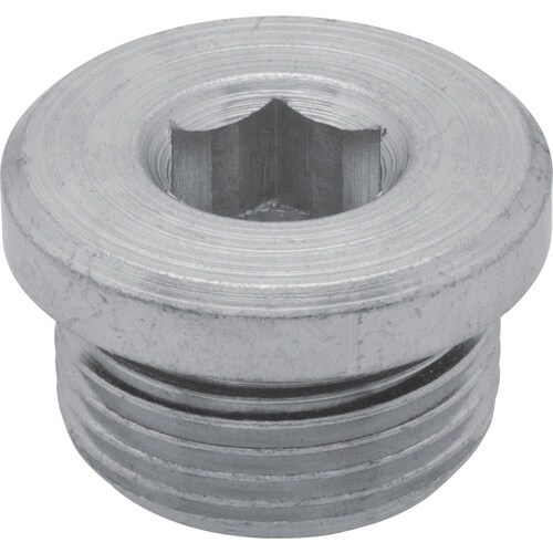 kipp スクリュー プラグ(スチール製)