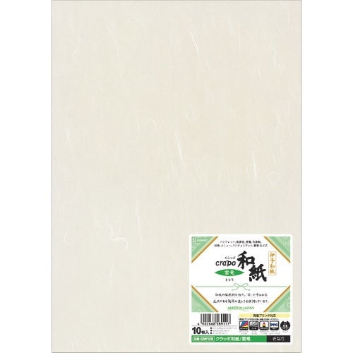 HISAGO クラッポ和紙/雲竜 きなり